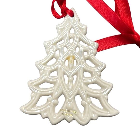 Lenox ceramic Christmas Tree Ornament - Picture 3 of 3